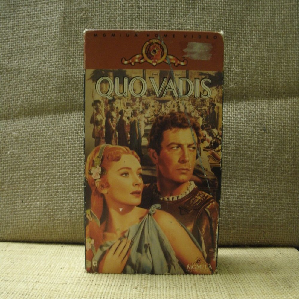 Quo Vadis MGM Movie VHS Tape Set 1951